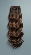 Remy clip-in extensions, seamless fit